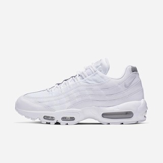 Pantofi Casual Nike Air Max 95 Essential Barbati Albi Platină Argintii Albi | AVOU-63715